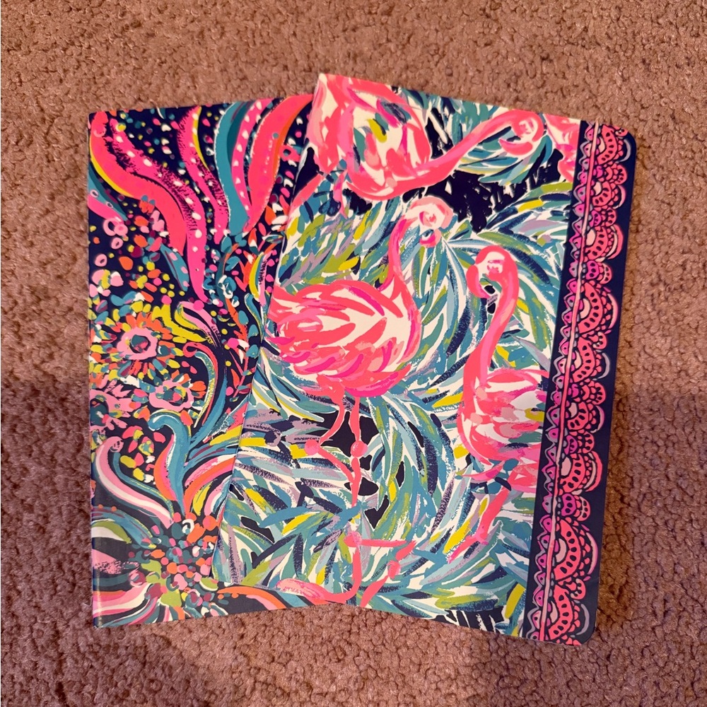 Lily Pulitzer Exercise and Meal Notebooks
